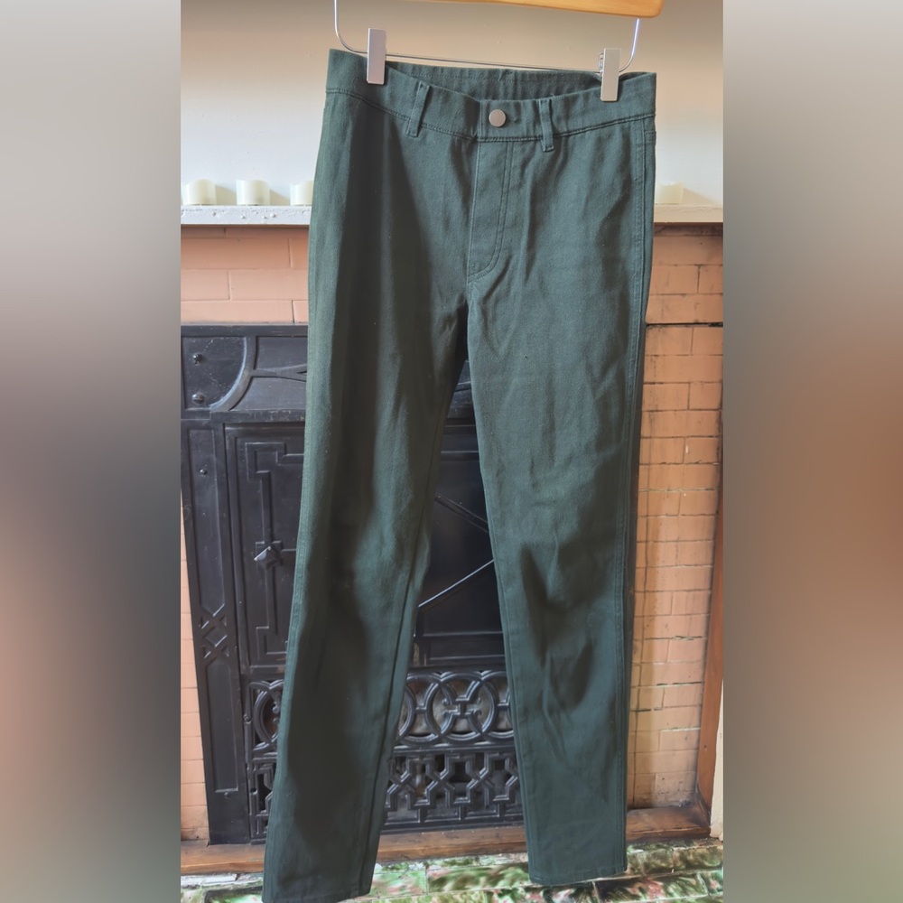 Uniqlo Women's Dark Green Jeggings